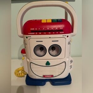 Playskool 1996 Mr. Mike from Toy Story tape cassette player